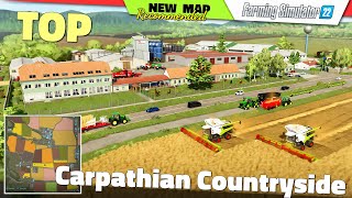 FS22 ★ MAP quotCarpathian Countrysidequot UPDATE  Farming Simulator 22 New Map Review 2K60 [upl. by Dry]