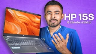 HP 15s Intel i5 12th Generation Laptop Review  Best Student Laptop 2024 Coding amp Gaming [upl. by Anitsud]