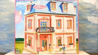 Playmobil Romantisches Puppenhaus 5303 auspacken seratus1 Dollhouse [upl. by Whiney631]