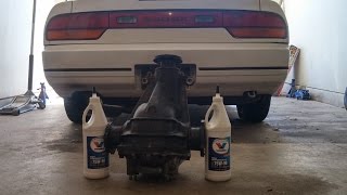 Nissan 240SX  Differential change [upl. by Abdul]