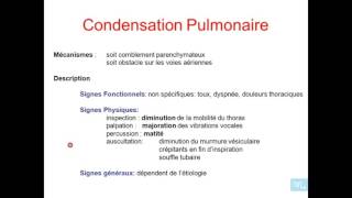 Les Grandes syndromes pulmonaires Partie 1 [upl. by Harris]