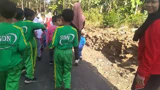 jalan santai anak playgroup TK dan SD jambangan [upl. by Atibat]