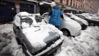 Algeria turned white by rare snowfall [upl. by Erodaeht]