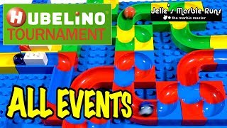 Hubelino Marble Race Tournament 2016  All events [upl. by Donela]