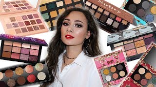 Ranking NEW Holiday Palettes 2018 from LEAST to MOST Favorite [upl. by Enilram454]