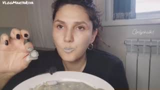 Marta Riva Марта Рива Марта Рива Марта Рива глина Глотать martariva Marta Riva Clay eating [upl. by Jillana]