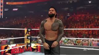 WWE2K23 Jey Usso Wins Like anything Fun Gameplay match [upl. by Salema630]