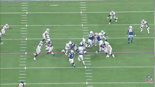 Week 4 2019 Colts LG Quenton Nelson pulling amp blowing up the EMOLOS [upl. by Pomfret]