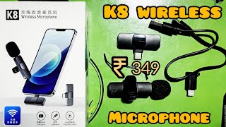 Wireless Microphone Review  Gajab ka Microphone hai Bhai  Mr Insaty 😱😱👍 [upl. by Sorazal]