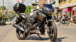 2022 New Tvs Apache Rtr 160 2V First Ride Review With All Ride Mode [upl. by Paryavi]