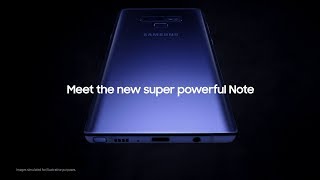 The new super powerful Note Samsung Galaxy Note9 [upl. by Tullusus]