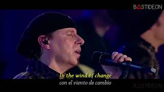 Scorpions  Wind Of Change Sub Español  Lyrics [upl. by Eartha]