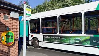 a couple of buses at Totnes train station both enviro200 working for stagecoach and tally ho [upl. by Sigismond]