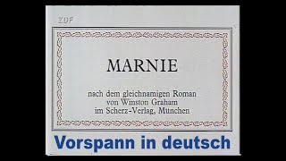 Marnie  Vorspann in deutsch  Intro  125 Jahre Alfred Hitchcock  125 Years [upl. by Attenat316]