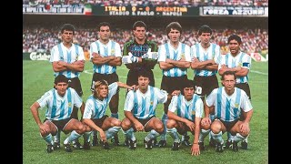 Argentina  Mundial Italia 1990 [upl. by Mayhs819]