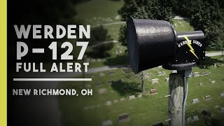 Werden P127  Full Alert  New Richmond OH Clermont CoTornado Siren Test [upl. by Noslrac]