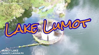 Lumot Lake in Cavinti Laguna Drone Aerial [upl. by Niatsirhc341]