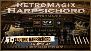 Virtual Electric Harpsichord VST VST3 Audio Unit Preset from RetroMagix EXS24 KONTAKT [upl. by Nelyahs164]