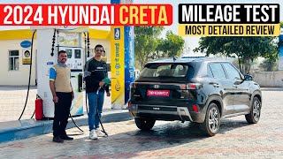 2024 Hyundai Creta Mileage Test amp Most Detailed Review [upl. by Cozmo]