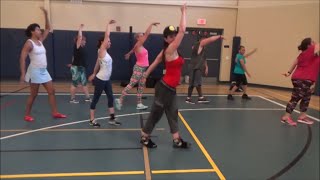 Banana Boat cha cha cool down song for ZumbaDance Fitness routine by Jilly Zumba [upl. by Oscar654]