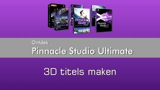 3D titels maken [upl. by Eleda330]