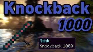 How To Get a KNOCKBACK 1000 STICK in Minecraft 2023 Working [upl. by Alden]