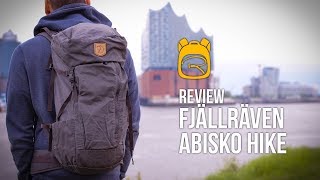 Fjällräven Abisko Hike  Review auf Deutsch  Rucksack Test [upl. by Audun]