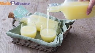 CREMA DI LIMONCELLO  Ricetta in 1 minuto [upl. by Yliak]