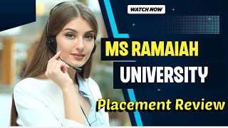 MS Ramaiah University of Applied Sciences BangaloreMSRUASRUASCampusfeesreviewKCETCOMEDK 2024 [upl. by Argella]