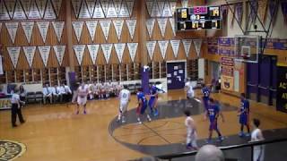 St Rose Boys Basketball 31 vs Keansburg 37 11712 [upl. by Donica]