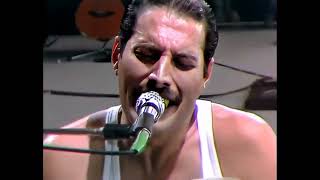 Queen Bohemian Rhapsody Live Aid 1985 AI Digital Remastered 4K [upl. by Dearden]