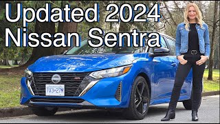 Updated 2024 Nissan Sentra review  Sales are up Amazing fuel economy1 [upl. by Mallis]