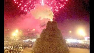 La FOCARA di Novoli Lecce per la festa di Sant’Antonio Abate [upl. by Leaj]