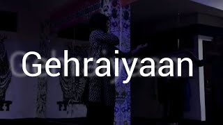 Gehraiyaan 🌊  Nilaanchal sharma  Contemporary dance  contemporarydance gehraiyaan dance [upl. by Ecital]