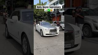 Rolls Royce Supremacy 🇮🇳✅shorts shortvideo rollsroyce ghost luxurycar billionairelifestyle [upl. by Munson356]