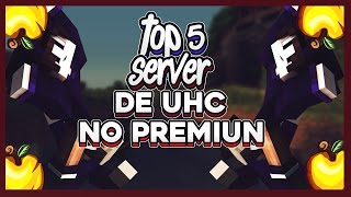 Top 5  Mejores Servers UHC Run No Premium Sin Lag  18x [upl. by Ballou]