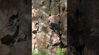 Fridge Magnet 6A FA  Ousels Nest climbing bouldering rockclimbing outdoorclimbing [upl. by Gerda]