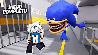 ESCAPA DE LA PRISION DE SHIN SONIC COMPLETO THE SHIN SONIC TAPES BARRYS PRISON RUN ROBLOX [upl. by Berman]