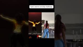 Tyla pop like this 🔥🤯 Tyla vs the blue sweatpants girl Laura viral tiktokdance shorts [upl. by Yelsgnik92]