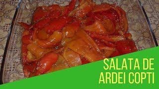 salata de ardei copti [upl. by Lledroc]