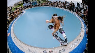 VOLCOM EUSKALTEL LA KANTERA PRO GETXO 2017 WOMEN FINALS [upl. by Yliak]