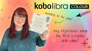 Kobo Libra Colour review 🌈 [upl. by Okwu]