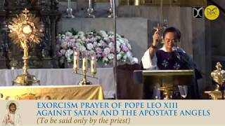 ROMAN CATHOLIC LATIN DELIVERANCE AND EXORCISM PRAYERS [upl. by Wain]