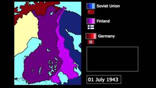 Wars The Continuation War 19411944 Every Month [upl. by Llib680]