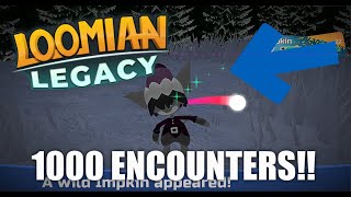 I did 1000 IMPKIN ENCOUNTERS  Roblox Loomian Legacy [upl. by Boccaj928]