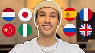 Polyglot Speaking in 8 Languages How I learned each language [upl. by Elysha]