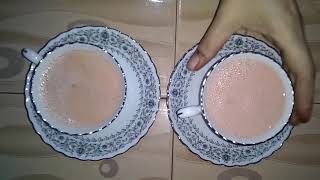 Kashmiri Chae recipe  Noon Chai  کشمیری چائے  कश्मीरी चाय Gulabi Chai  Pink Tea ZauqeMasala [upl. by Chally]