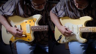 SURF RIDER  Jazzmaster vs Stratocaster [upl. by Ames]