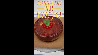 TORTA DE PAN VIEJO  recetasvenezolanas shorts [upl. by Tezzil]