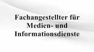 Ausbildung bei Stadt Chemnitz Fachangestellte für Medien und Informationsdienste FR Bibliothek [upl. by Celestyn]